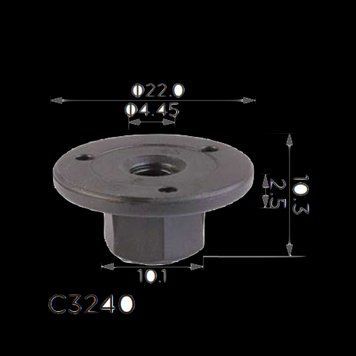 Гайки C3240 BMW, MERCEDES, VW, AUDI, SEAT, SKODA, FORD (07-14-7-169-847, 07147169847, 20037) (уп. 100 шт.)