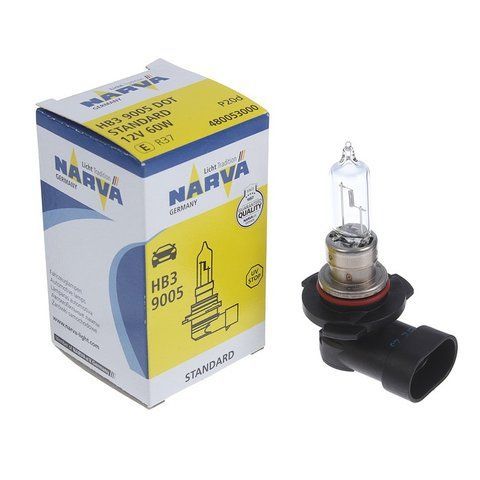 HB3 галогенная лампа Narva Standard 12V 60W для авто 1шт (48005) &mdash; основное фото товара