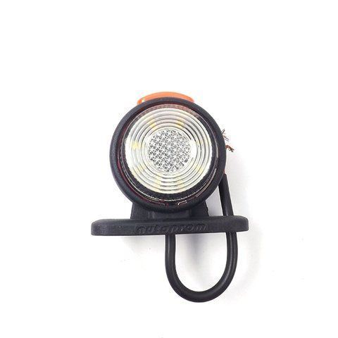 Габарит ріжки прямий 5.5 см 12/24V червоно-біло-помаранчевий 8+8 LED Ceray 1 шт &mdash; основне фото товару