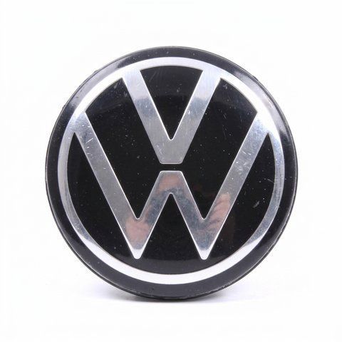VW ковпачки на диски (65/56 мм) чорний 1 шт аналог &mdash; основне фото товару