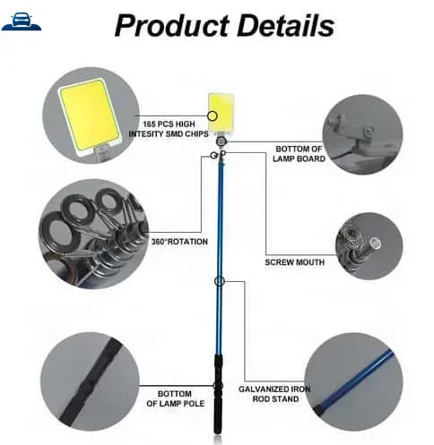Фонарь инспекционный FR-03COB LED COB, 800W, 48000 lm &mdash; основное фото товара