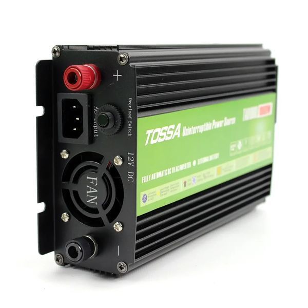 Инвертор преобразователь напряжения TOSSA 12v - 220V 1кВт/2кВт модифицированная синусоида, UPS (TAU1000L-1000W) &mdash; основное фото товара