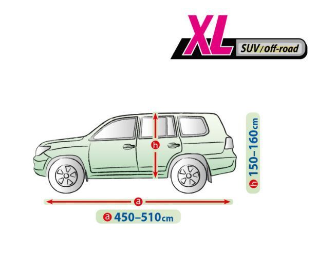 Тент на авто Kegel Perfect Garage для джипа XL 450-510&times;160 см (5-4656-249-4030) &mdash; основное фото товара