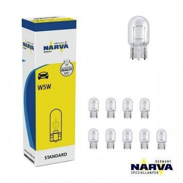 W5W автомобільна лампа Narva 12V уп.10шт (17177) &mdash; основне фото товару