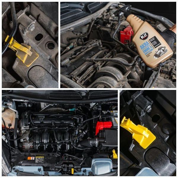Очищувач двигуна зовні 750ml K2 Akra EK1171 &mdash; основне фото товару
