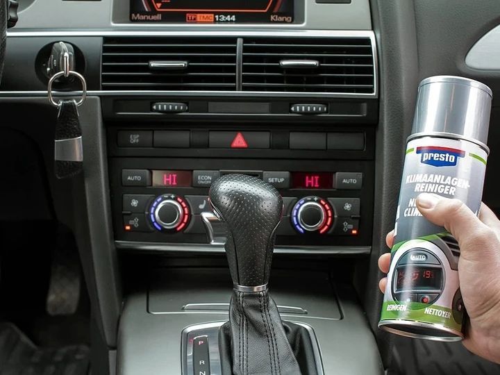 Очищувач кондиціонера авто (пінний) 400ml Presto Klimaanlagenreinig &mdash; основне фото товару