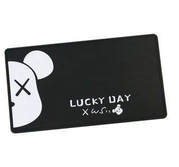 Килимок антиковзаючий силікон чорний 270&times;150 мм "Lucky Day" &mdash; основне фото товару