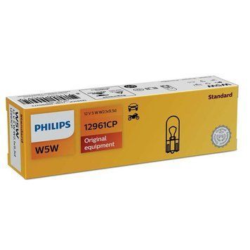 W5W автомобільна лампа Philips 12V уп.10шт (12961CP) &mdash; основне фото товару