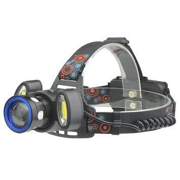 Фонарь налобный аккумуляторный X-Balong BL-3860-1 T6+4LED, 2x18650, 4 режима
