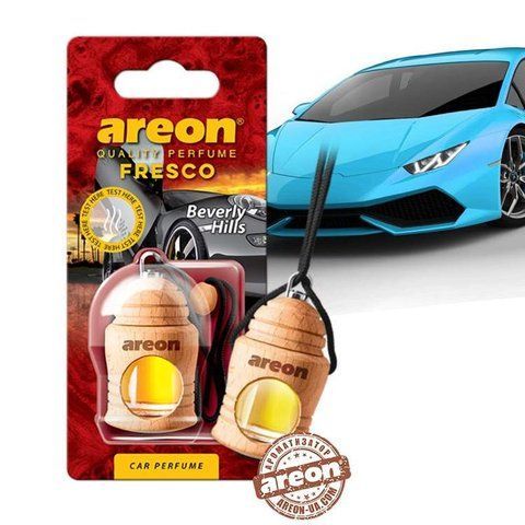 Areon Fresco освіжувач на дзеркало рідкий бочка Beverly Hils 4ml &mdash; основне фото товару