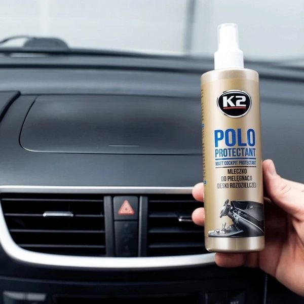Поліроль для пластику авто K2 без запаху 350ml (K410) &mdash; основне фото товару