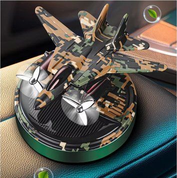 Ароматизатор в авто на солнечной панели Самолет-бомбардировщик BUSHINECO XY-9 Одеколон