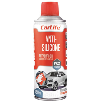 Антисиликон-обезжириватель CarLife Anti-Silicone 450 мл (CF458) &mdash; основное фото товара