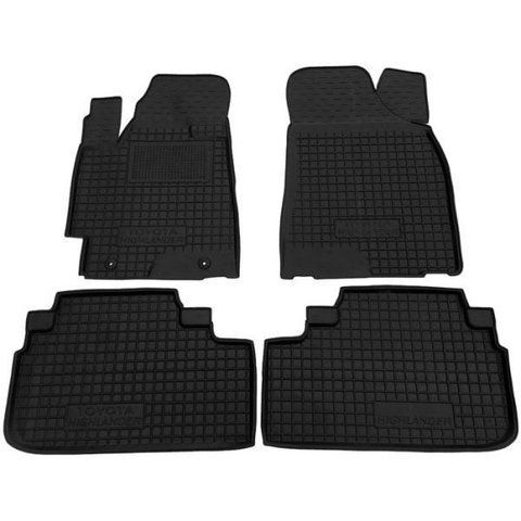 Автомобильные коврики в салон Toyota Highlander 2008-2014 "Avto-Gumm" 11348 &mdash; основное фото товара