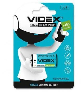 Батарейка CR123 3V "VIDEX" (1шт)