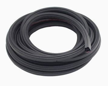 Уплотнитель В-type 12х11мм EPDM 10м (2-х слойный) &mdash; основное фото товара