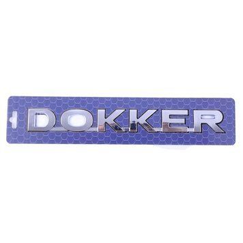 Емблема - напис "DOKKER" скотч 3M 222х26 мм (908894532R)