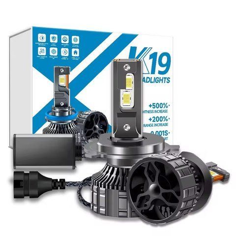 K19 LED лампа H4 12V 150/190W 19200Lm 6000K Canbus &mdash; основное фото товара