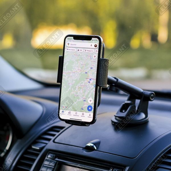 Автотримач для телефону "Elegant" 150 003 (в.100-150, ш.55-92мм, 360&deg;) &mdash; основне фото товару