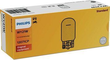 W21W автомобільна лампа Philips 12V бурштинова уп.10шт (12071CP) &mdash; основне фото товару