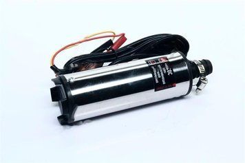 Насос для перекачивания топлива (дизель) 12V 30 л/мин металлический корпус D50 "ДК" DK8021-S-12V &mdash; основное фото товара