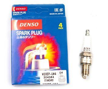 Свечи Denso D4 W20EPU.4 4шт 3043 2101-07 L15YC &mdash; основное фото товара