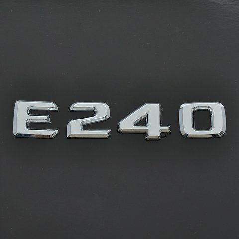 Эмблема-надпись "E240" скотч 125х24 мм (A 220 817 0015) &mdash; основное фото товара