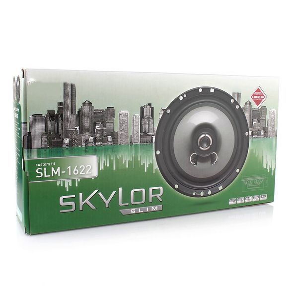 Автомобільні колонки SkyLor Slim SLM-1622 16см 100W &mdash; основне фото товару
