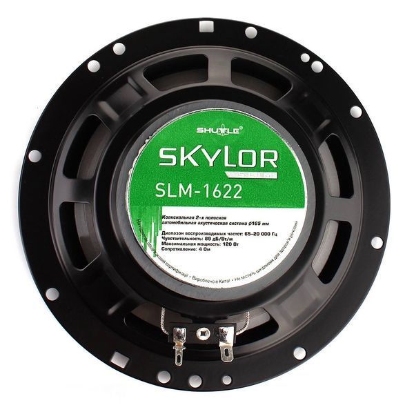Автомобільні колонки SkyLor Slim SLM-1622 16см 100W &mdash; основне фото товару
