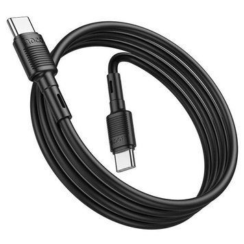 Кабель Type-C х Type-C HOCO X83 1м 60W черный &mdash; основное фото товара