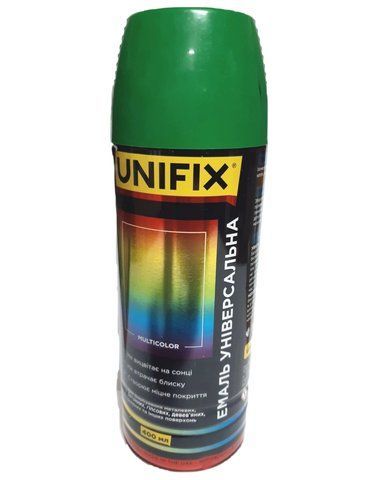 Unifix аерозольна фарба 400 мл зелена (951029) &mdash; основне фото товару