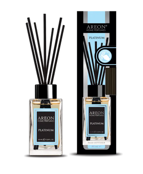Аромадифузор для дому з паличками Areon Home Perfume LUX Platinum 85 мл &mdash; основне фото товару