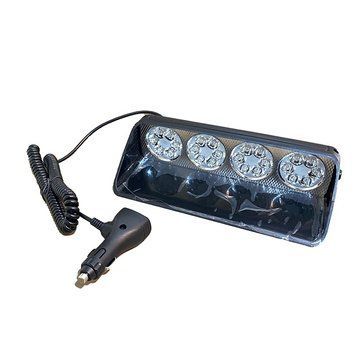 Стробоскоп світлодіодний 12V DRL S24 під лобовое скло, 6 режим біл/черв/син від прикур &mdash; основне фото товару