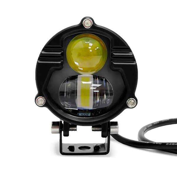 Leader Bi-LED фара кругла 40W Combo P-71-40W 10/80V &Oslash;66 мм H50 мм (4391) &mdash; основне фото товару
