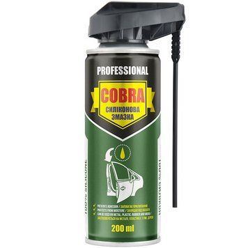Силиконовая смазка-спрей Nowax Cobra Professional с аппликатором 200 мл (NX20700) &mdash; основное фото товара