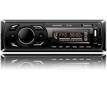 Автомагнитола Fantom FP-345 Black/White USB, SD, 4x45W &mdash; основное фото товара