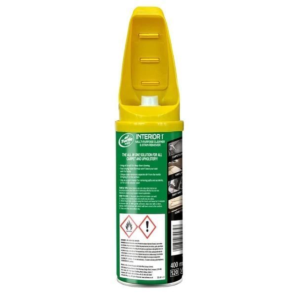 Пенный Очиститель Обивки Салона (Уход за Салоном) Turtle Wax Interior 1 400ml &mdash; основное фото товара