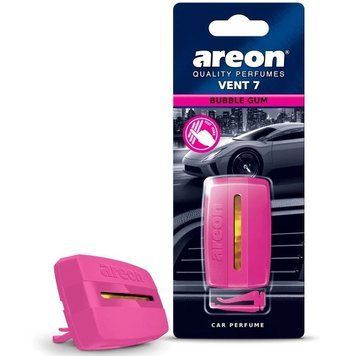 Ароматизатор у машину Areon Vent 7 Bubble Gum, рідкий на дефлектор (V707)