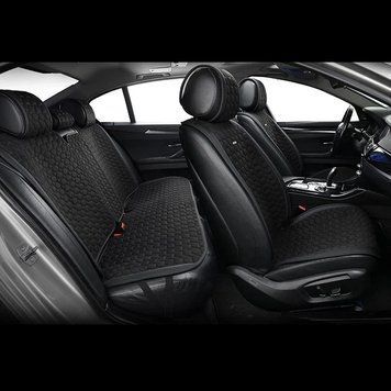 Beltex Monte Carlo накидки на сидіння авто комплект чорні (BX81100) &mdash; основне фото товару