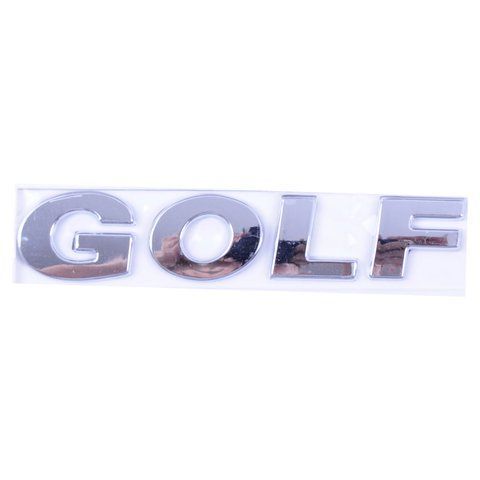 Эмблема-надпись "GOLF" 09 - скотч 133х26 мм (5K0853687A 739) &mdash; основное фото товара
