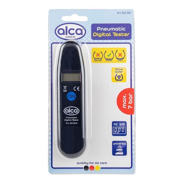 Манометр для шин цифровий "Alca" Pneumatic Digital Tester 564300 &mdash; основне фото товару