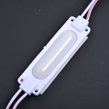 Светодиод - Модуль 12V COB Белый 70х18 мм Овал DC 1.5W