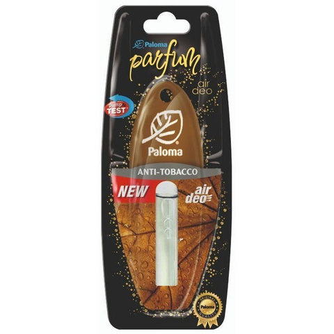Ароматизатор в машину Paloma Parfum Anti Tobacco, жидкий подвесной флакон, 5 мл &mdash; основное фото товара
