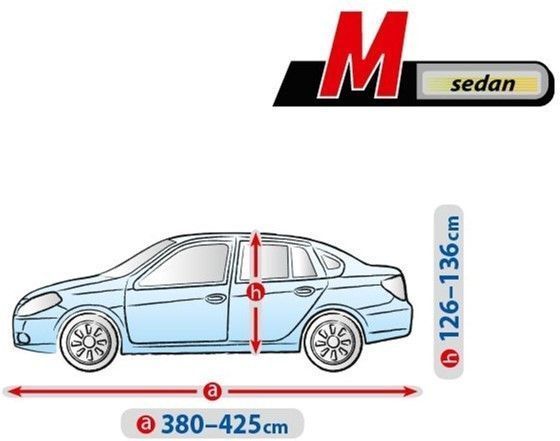 Тент на авто Kegel Basic Garage для седана M 380&ndash;425 &times; 136 см (5-3962-241-3021) &mdash; основне фото товару