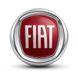 Эмблема "Fiat" 95мм (Doblo/Albea/Punto/Linea/Palio, скотч, красная) &mdash; фото товара 1 из 2